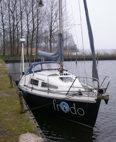 C 850 FRodo bouwjaar 1974 zeilnummer 19